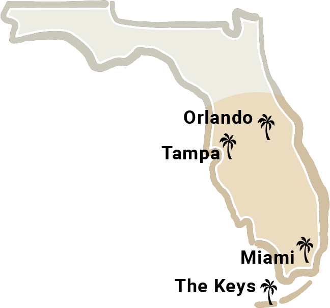 South Florida service area